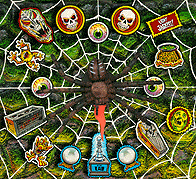 Die Spinne im Backglass