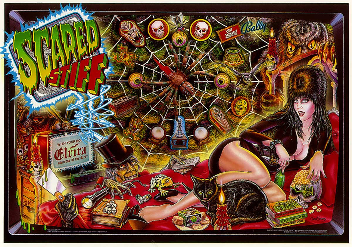 Scared Stiff Playfield